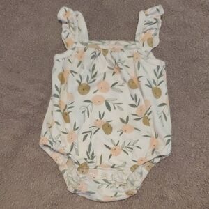 Floral Print Kids Bodysuit
